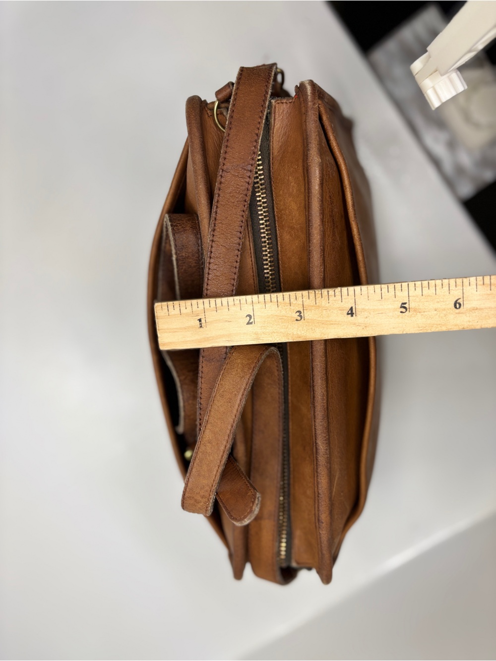Vintage Coach 701-7336 Brown Leather Crossbody Bag - Picture 15 of 15